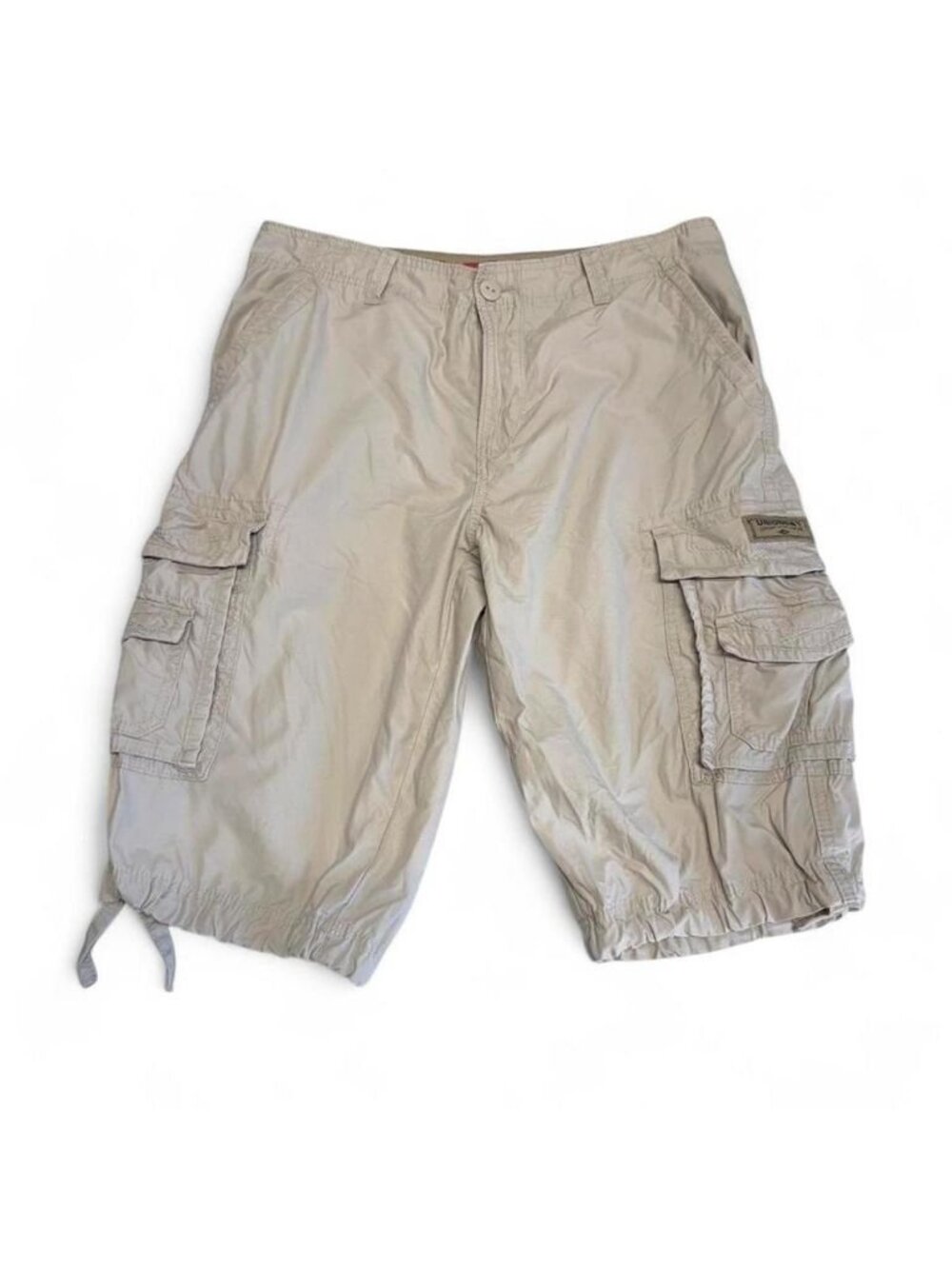 Unionbay Khaki Cargo Shorts Men's 34 Summer Outdoor Surfer Utility Skater Casual